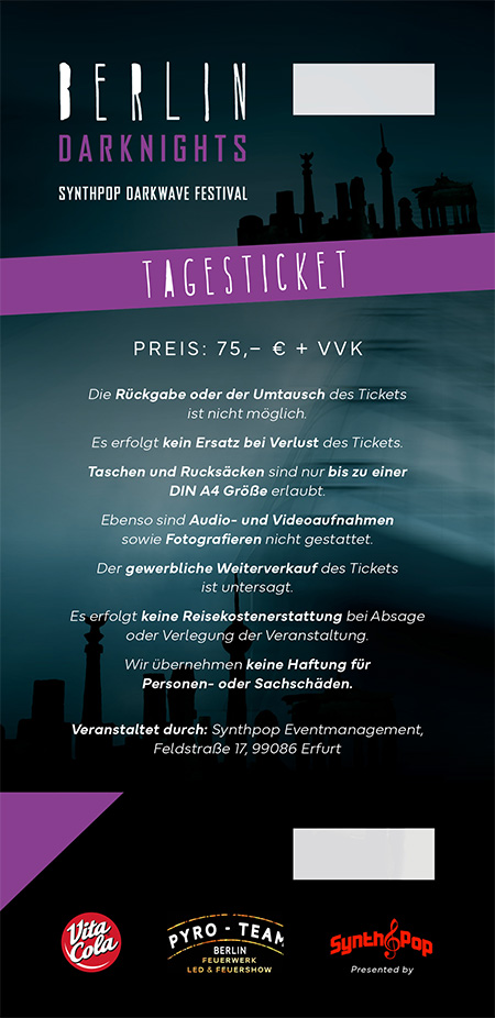Berlin Darknights Ticket Samstag – Bild 2